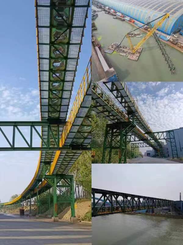 Tubular belt conveyor