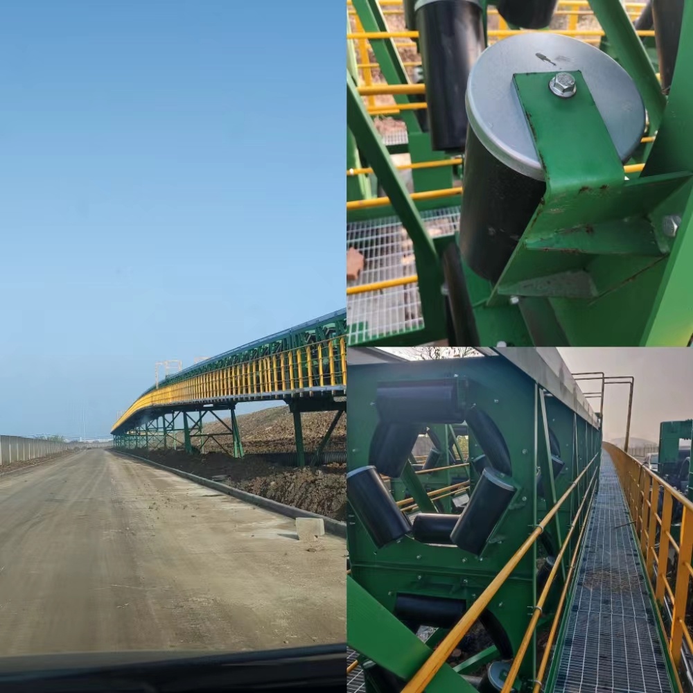 Tubular belt conveyor