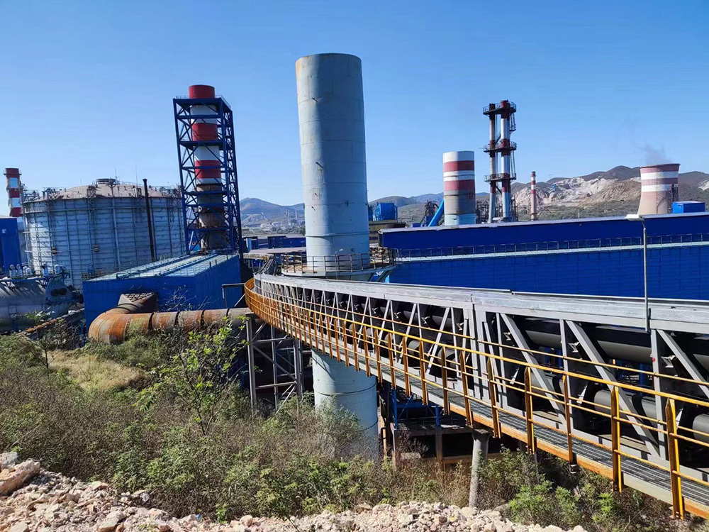 Tubular belt conveyor